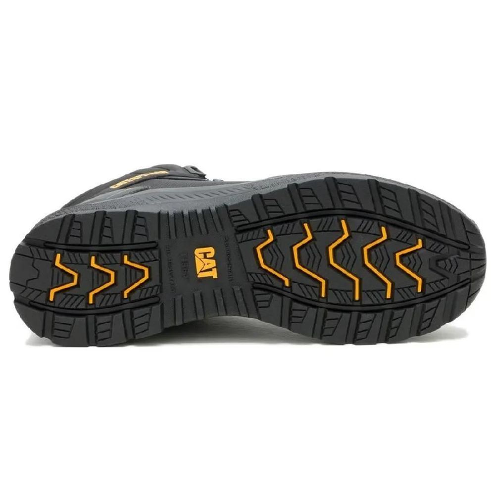 Caterpillar Inductor Tech Mid Schwarz Arbeitsschuhe Sicherheitsstiefel BOA S3 Gr. 44