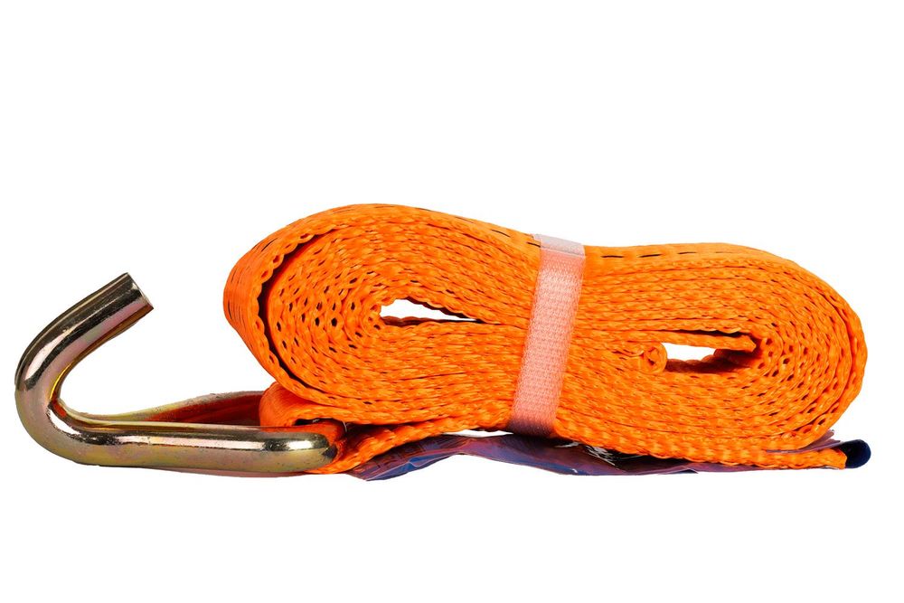 Unitrailer 3 M/50 Mm/5 T Orangefarbenes Transportband Mit Spanner