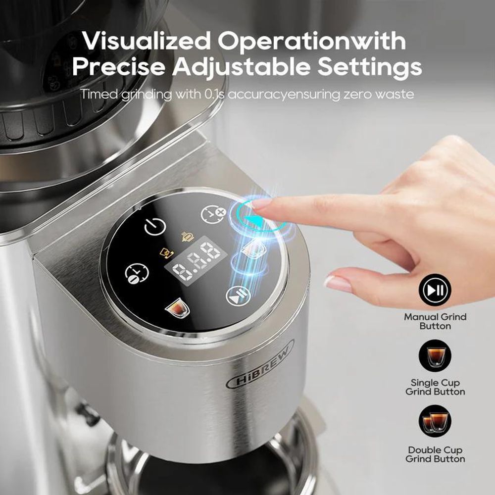 HiBREW - G7-silver - Kaffeemühle