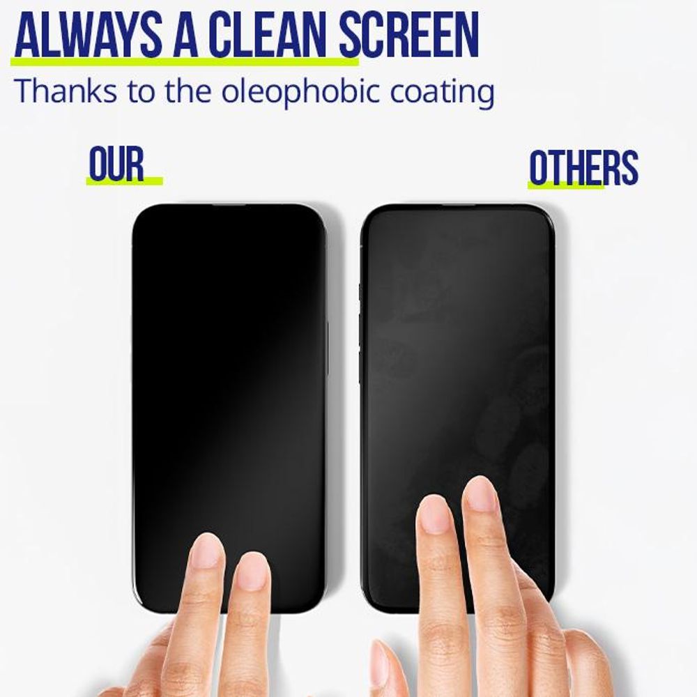 Allity PerFit Hartglas für iPhone 12 einfache Montage