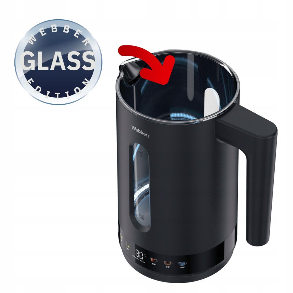 Glass Edition Glasinnenraum des Webber KAVEN WK125