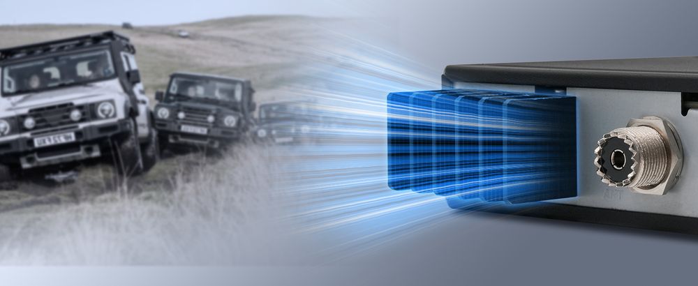 Retevis MB63A CB Funkgerät, AM/FM CB Funk mit Antenne, NB/ANL CB Funk, 12V - 24V, VOX, EMG CH9/19, CB Handfunkgerät für Jobs in der Transportbranche