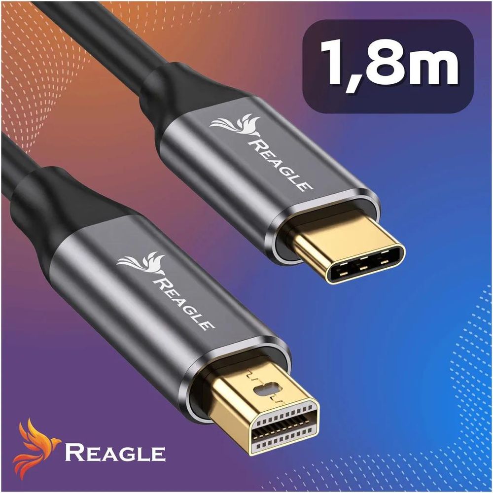Reagle RCMD180P technische Daten USB-C Mini DisplayPort Kabel 4K 60Hz