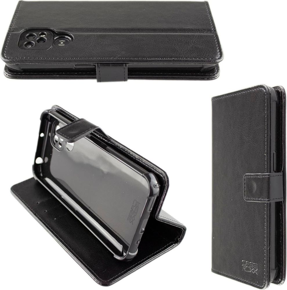 caseroxx Handy Hülle Tasche kompatibel mit Doro 8100 / 8110 / 8200 / 8210 / 8220 Bookstyle-Case Wallet Case