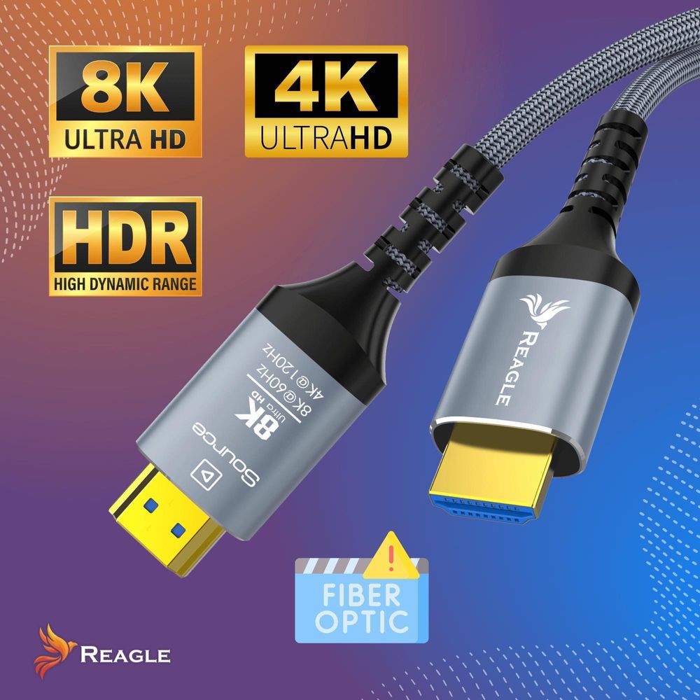 HDMI 2.1 10M OPTICAL 8K 4K 144Hz 120Hz AOC Verkabelung HDR Kabel