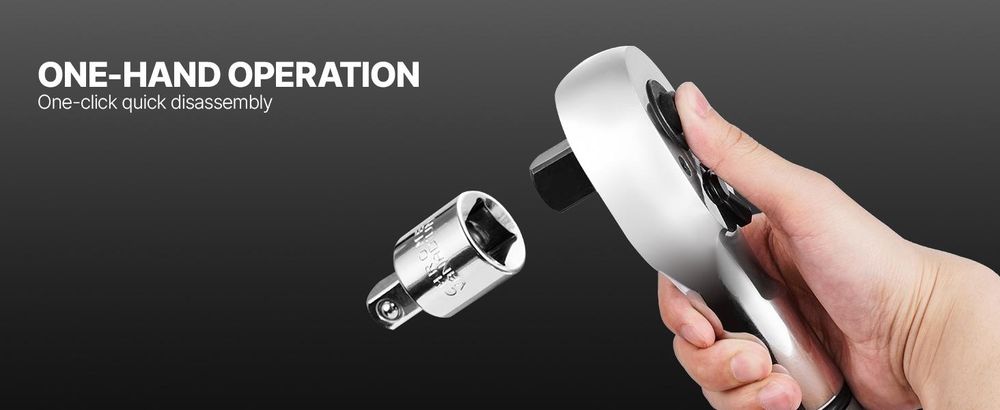 VEVOR Drehmomentschlüssel, 3/8-Zoll-Antrieb Klick-Drehmomentschlüssel 10-80ft.lb/14-110n.m, beidseitig verstellbarer Drehmomentschlüssel-Satz, mechanischer Drehmomentschlüssel-Kit mit Dualbereich-Skalen und Adaptern Verlängerungsstange, Drehmomentschlüssel nur-e, 13-230 Nm & 6-61 Nm & 2-27 Nm