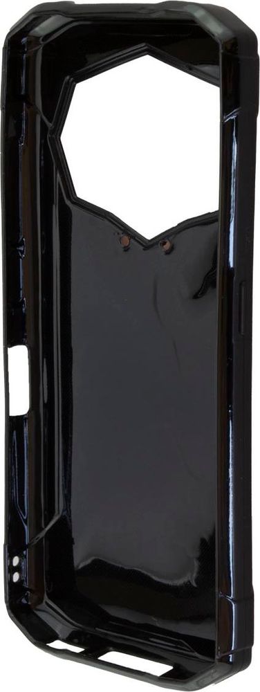 caseroxx Schutz-Hülle TPU-Hülle kompatibel mit Doogee S98 Pro, Gummi Handy Tasche schwarz