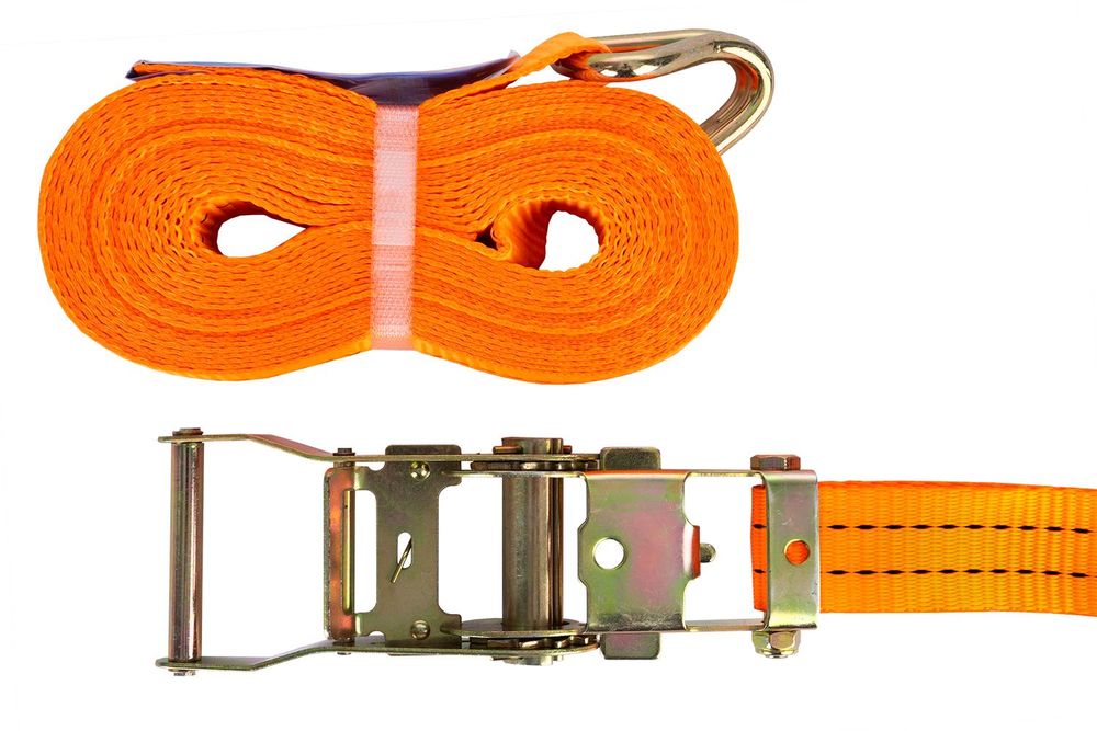 UNITRAILER Upínací popruh s ráčnou 8 m, 35 mm, 2 t, upínací popruh, popruh s ráčnou, přepravní popruh, zajištění nákladu, nákladní vozidla