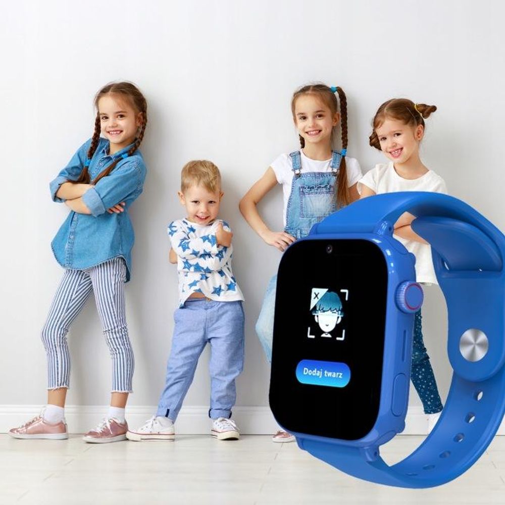 Forever Smartwatch GPS WiFi 4G Kids Look Me  3 KW-520 bleu