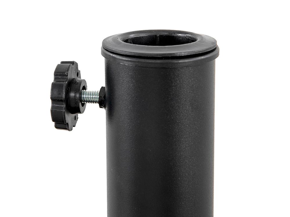 Sonnenschirmständer, 9 kg, 44,5 cm Durchmesser, rund, schwarz