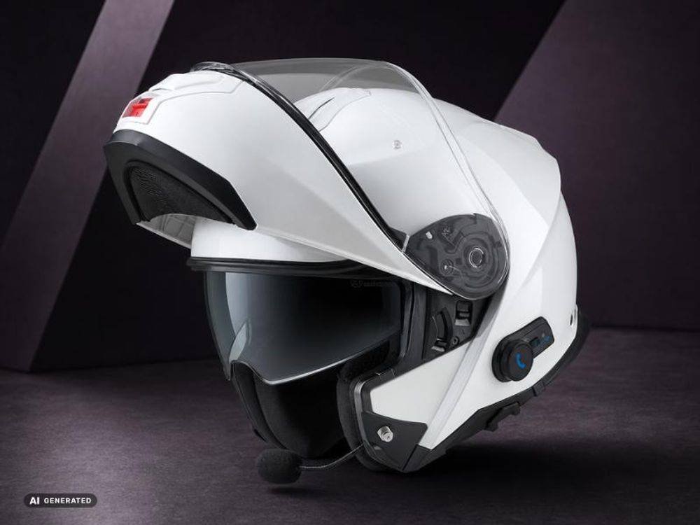 Bogotto H272 Bluetooth Klapphelm, schwarz matt, L (59/60)