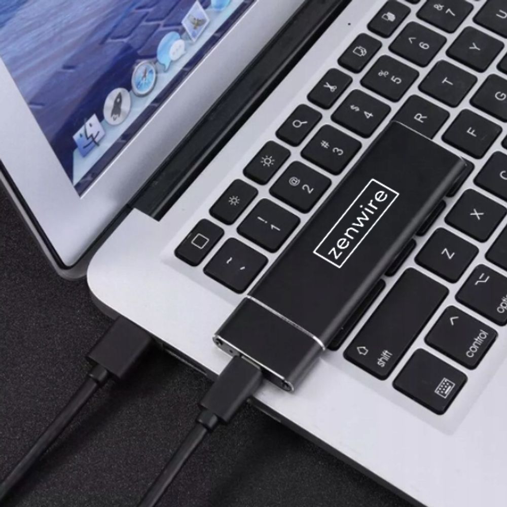 SSD Gehäuse - M.2 SATA NGFF - USB 3.0 - 6 Gbit/s - B Key B+M - 2230-2280 - Aluminium - Schwarz