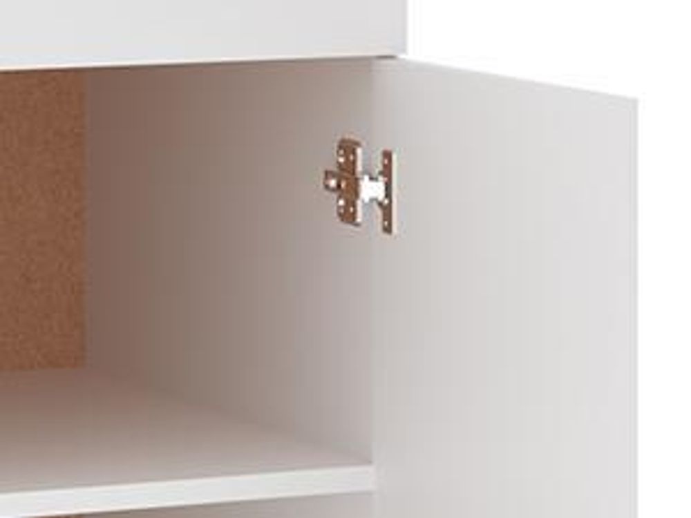 vidaXL Schubunterschrank Lyon Weiß 30x46x81,5 cm Holzwerkstoff