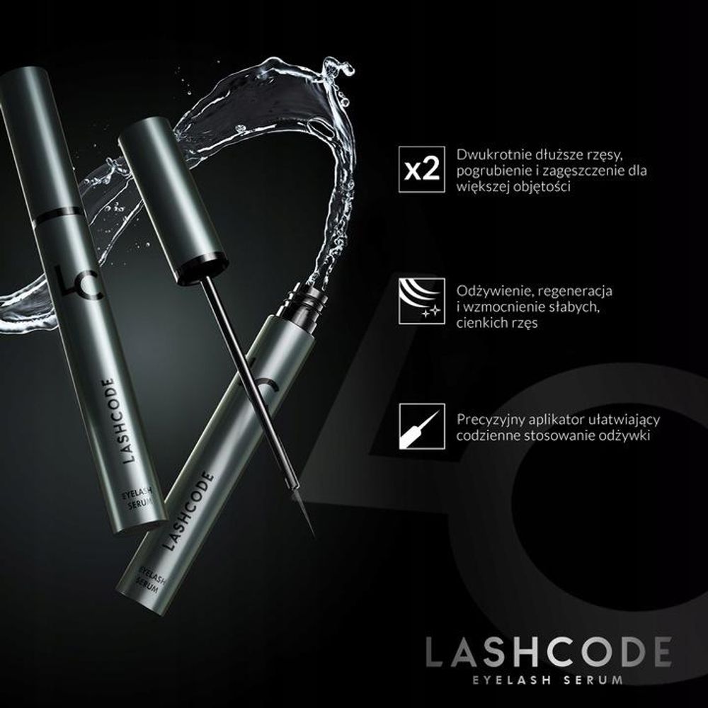 Lashcode Eyelash Serum odżywka do rzęs, 5ml