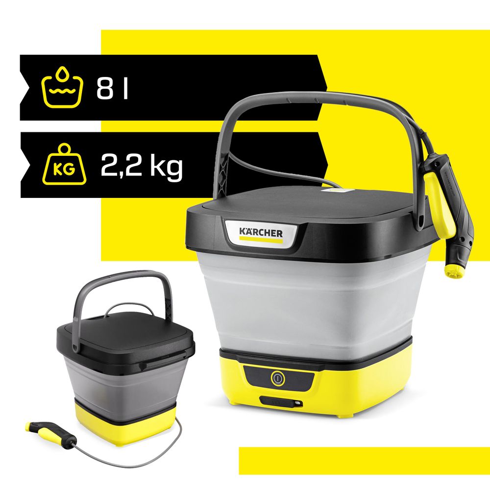 Akumylatorowa myjka ciśnieniowa Karcher OC3 Foldable składana przenośna