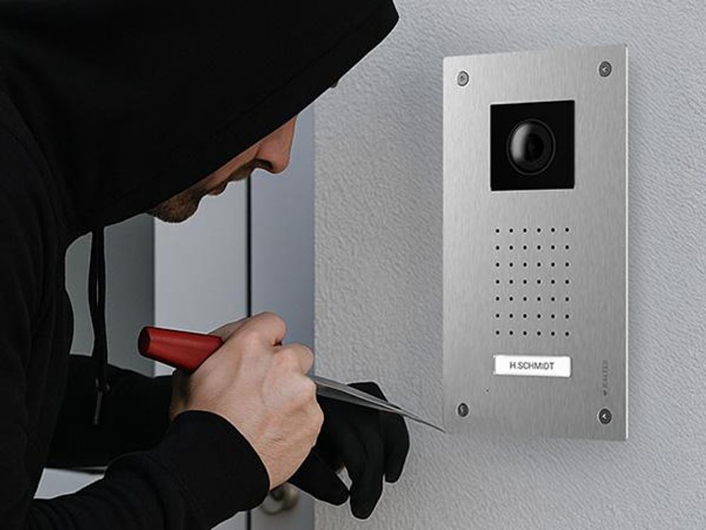 BALTER ENTRI L Unterputz Video Türsprechanlage mit Full HD Kamera und Audio Modul inkl. 2-Draht 1x 7 Zoll WiFi HD Monitor Smartphone App für 1 Familienhaus Set