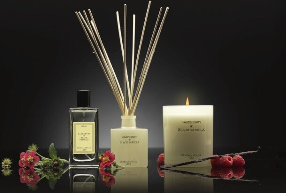 Cereria Molla 1899 Duftkerze 230g Raspberry & Black Vanilla