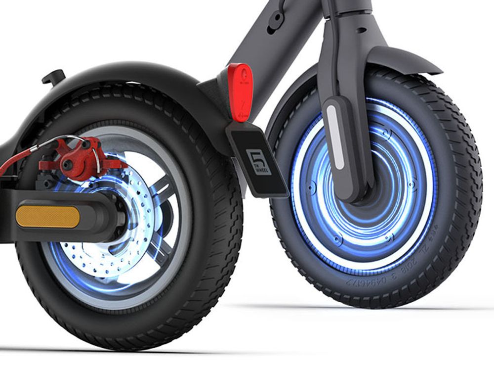 5TH WHEEL V40 Pro - schlanker E-Scooter mit Straßenzulassung