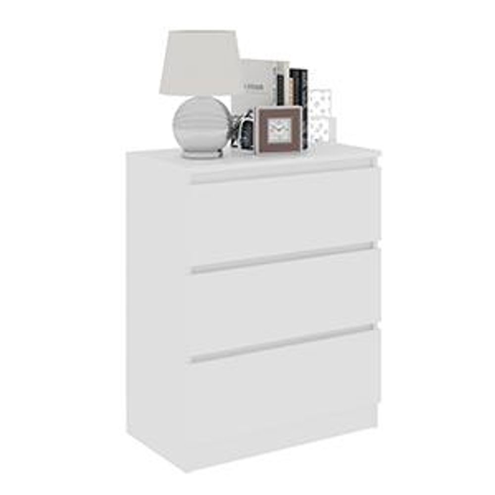 vidaXL Credenza bianca 60x35x76 cm Materiale a base di legno
