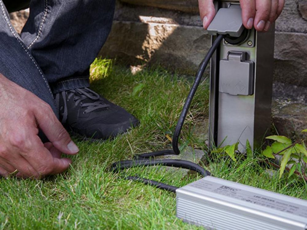 Paulmann Bundle Plug & Shine LED Gartenstrahler Sting