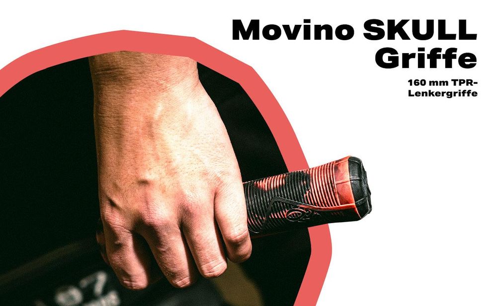 MOVINO Kinder Erwachsene Stunt-Scooter Freistil Nitro Rot