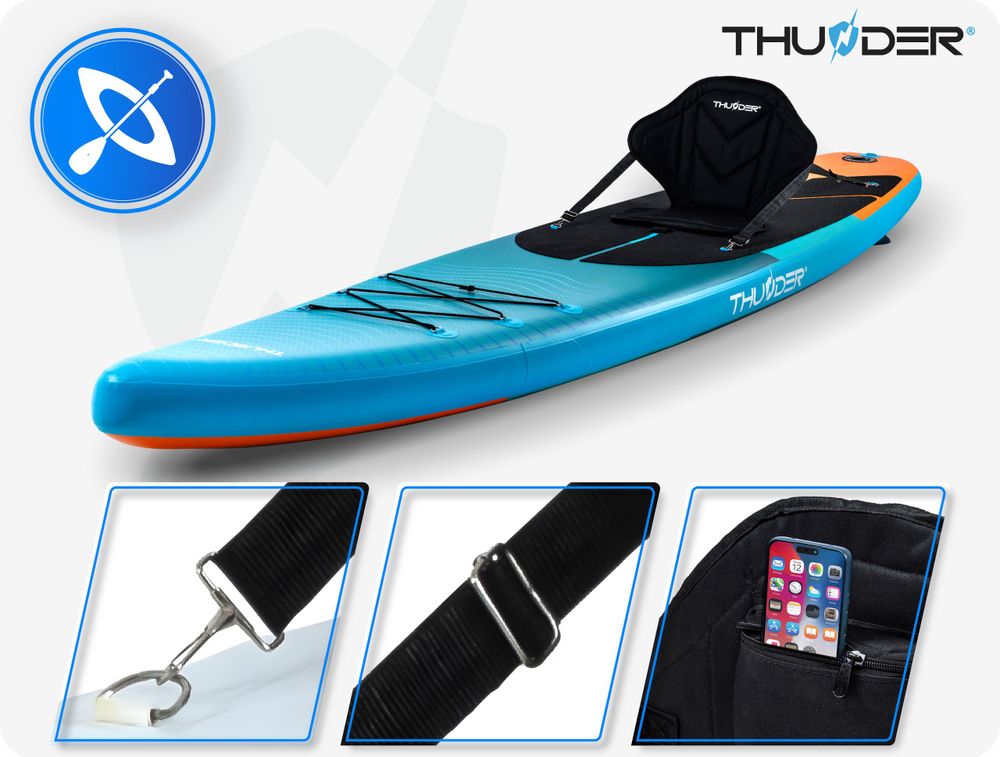 Thunder Storme Stand Up Paddle Board 365 cm tyrkysový 150 kg