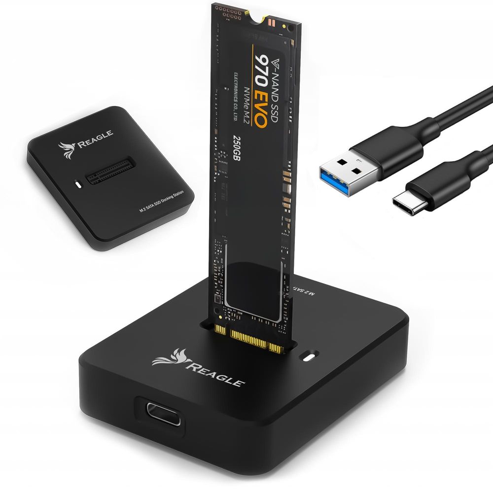 Adapter SSD M.2 NVMe SATA Laufwerksschacht USB-C 3.2