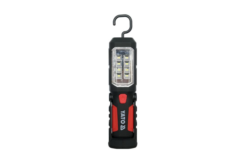 Yato YT-08513, LED, 9 Glühbirne(n), IP20, Schwarz, Tragbare Arbeitslampe