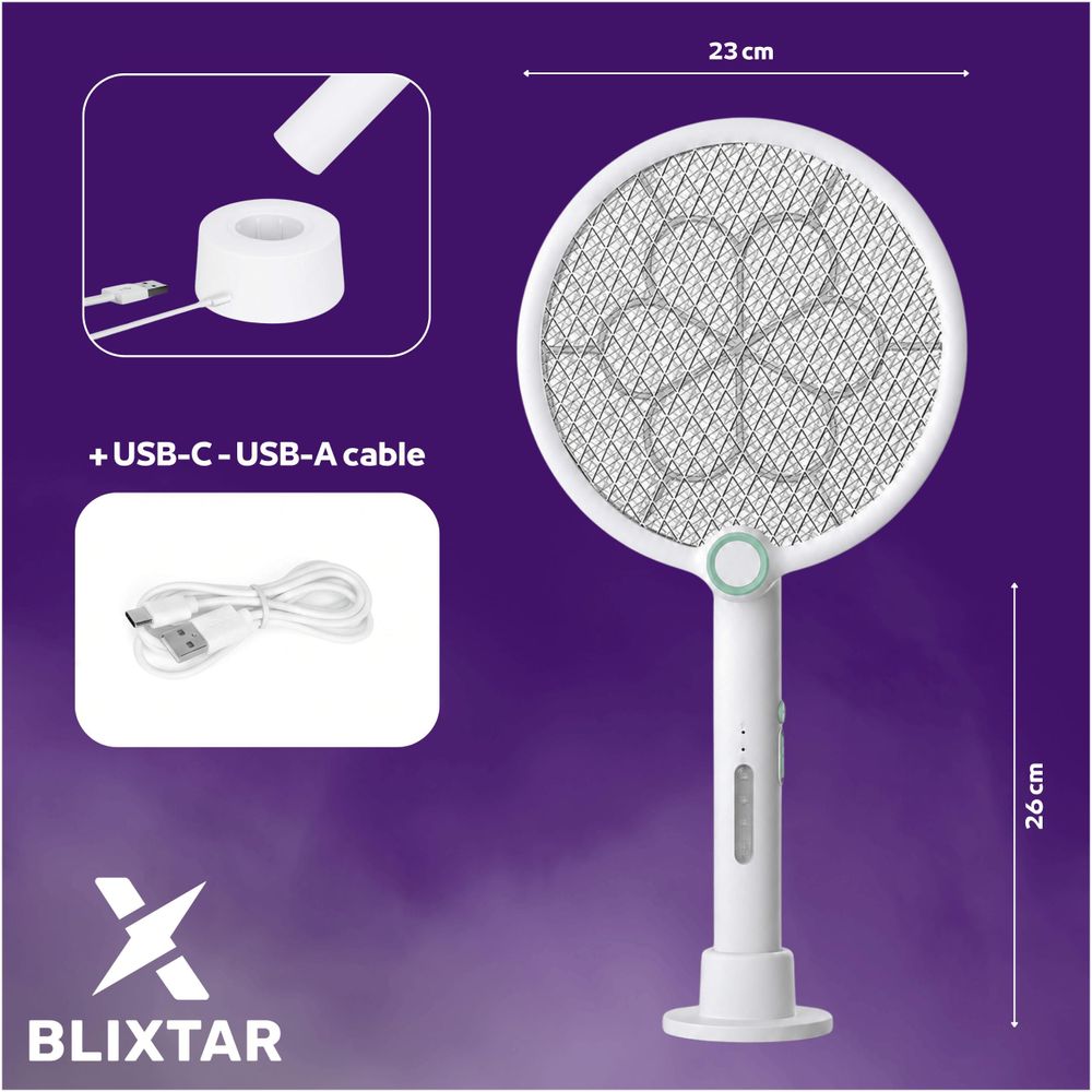 Blixtar Elektrische Fliegen-, Mücken- Und Insektenfangfalle 2-In-1 Led-Insektenfanggerät Ihre Waffe Im Kampf Gegen Stechmücken