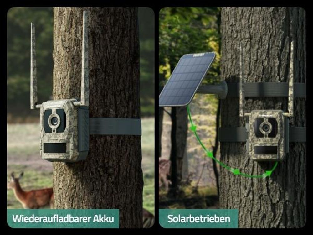 Reolink Camovue Talon Pro, 4K 8MP 4G LTE Akku Überwachungskamera für den Außenbereich, SIM-Karte, Starlight-Nachtsicht, Tierarterkennung