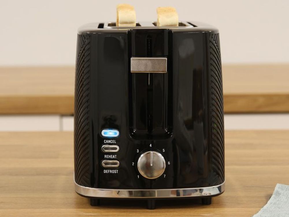 Briebe SKT1178BLK Elegance Set Toaster 2 Scheiben Wasserkocher 1,7L Filterkaffeemaschine 10 Tassen Schwarz