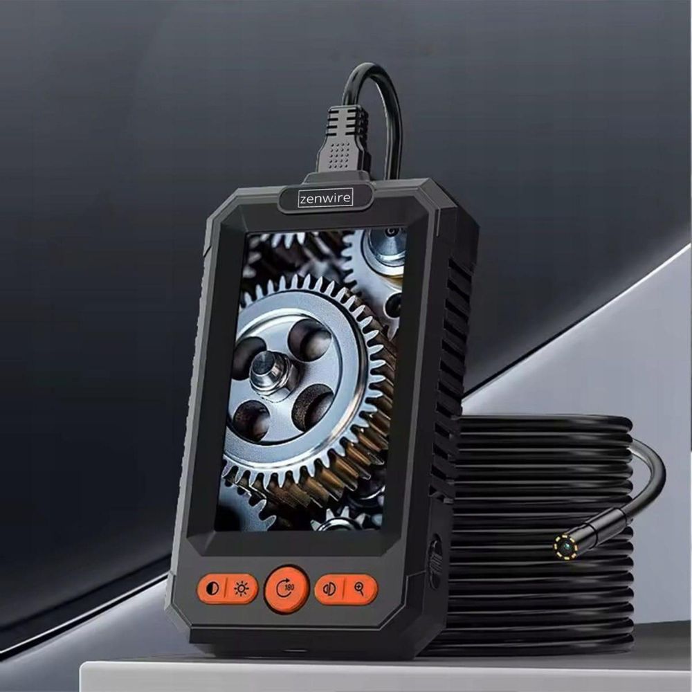 Telecamera di ispezione - telecamera da officina - endoscopio - per tubi - per motori - Full HD IPS - USB-C - 5 m
