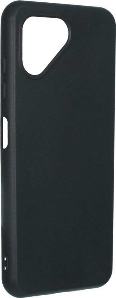 caseroxx Schutz-Hülle TPU-Hülle kompatibel mit Fairphone 4, Gummi Handy Tasche schwarz – Detailansicht