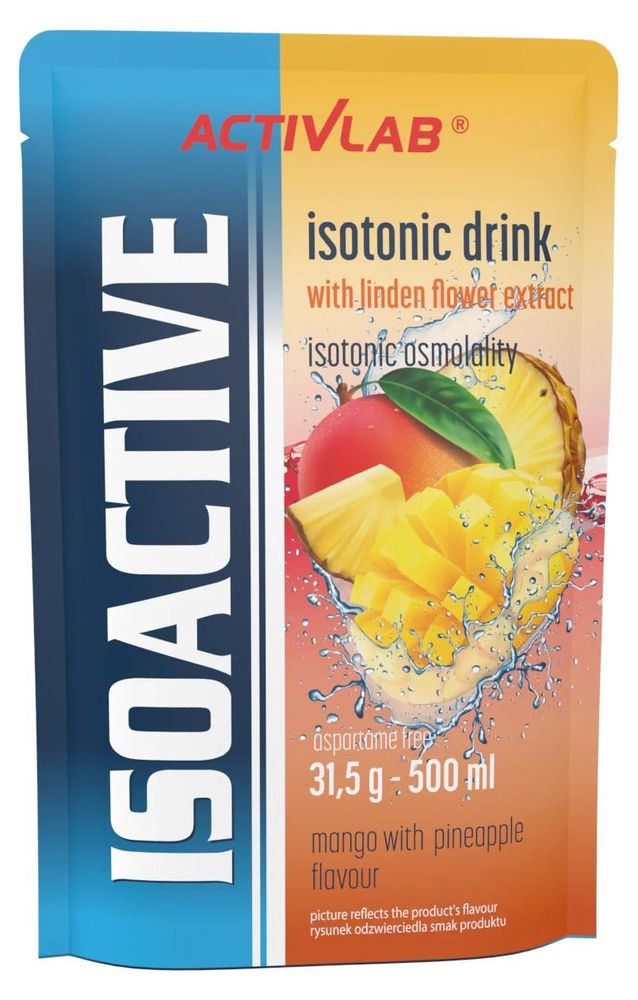Activlab Isoactive Isotonic mit Limettette, Mango mit Ananas - 31,5 g