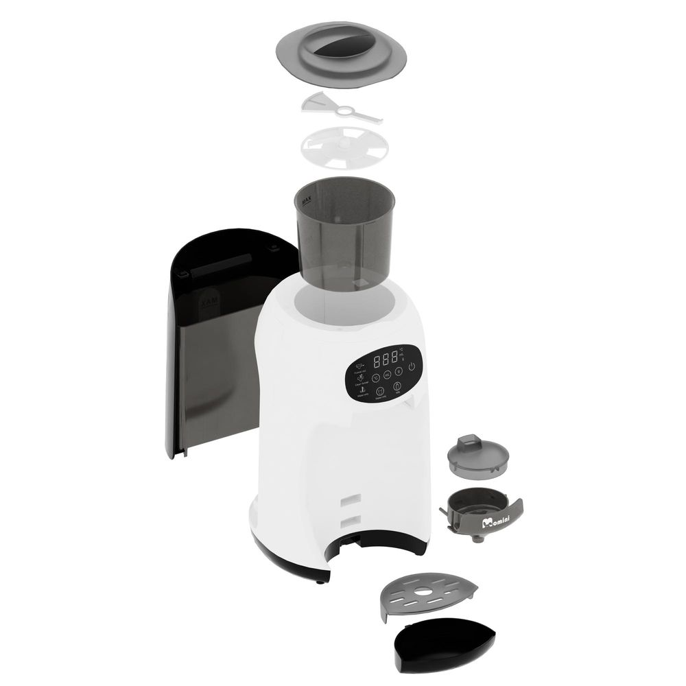 Milchpulverzubereiter Babyflaschen 4 Temperaturstufen 980W automatisches Mischen – Momini Milk Formula Elite
