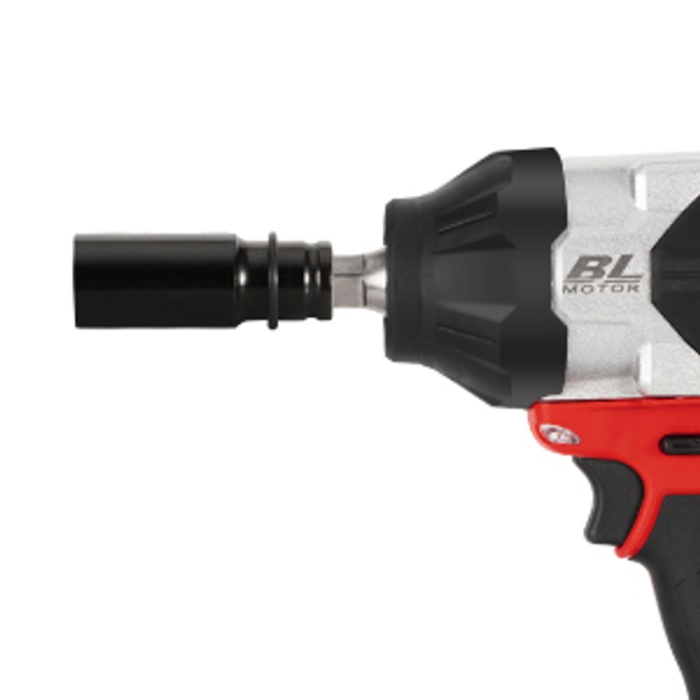TEENO Akku Schlagschrauber 1300N.m mit 2x 4.0Ah Lithium Batterie,1/2 Zoll Bürstenloser Drehschlagschrauber Schraubenschlüssel mit 5 Stecknüsse