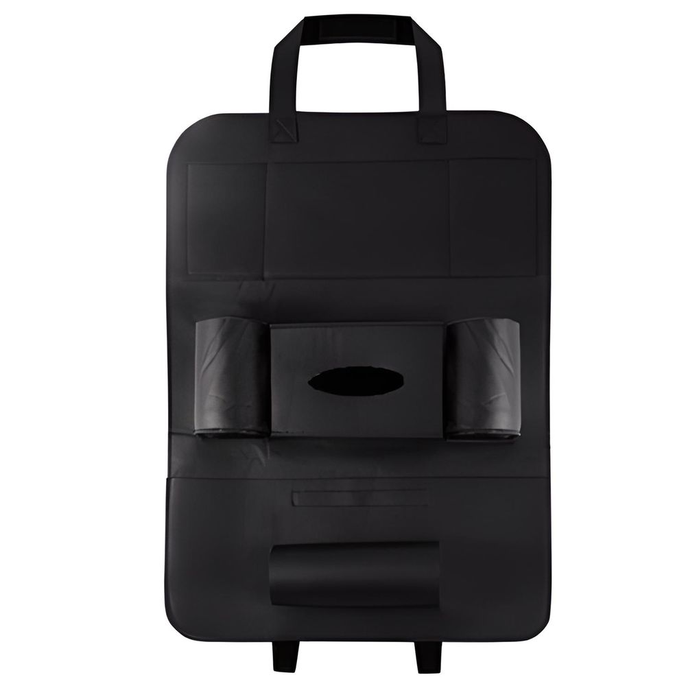 Auto Rückenlehnenschutz aus Kunstleder Wasserdicht Autositz Organizer Rücksitz KFZ Aufbewahrungstasche Kinder Multifunktionale Große Taschen Retoo