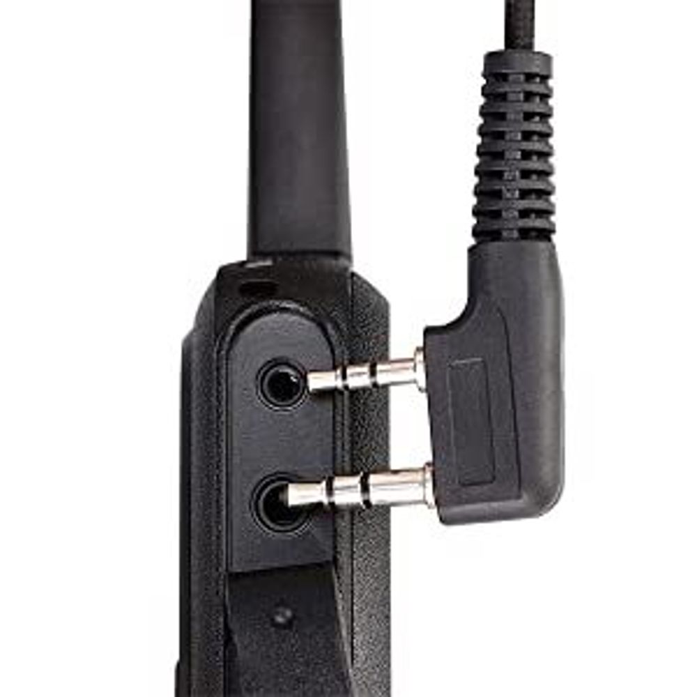 Retevis Funkgerät Headset 2 Pin Schallschlauch Kopfhörer Kompatibel mit Walkie Talkie RT24 RT27 RT22 RT622 RT617 RT618 RT619 Baofeng BF-88E BF-888S Tyhbelle BF-88E Kenwood (10 STK.)