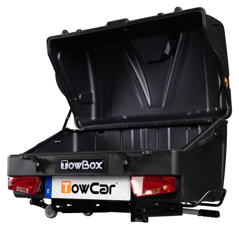 TowBox Transportbox Anhängekupplungsträger TBX000N Anhängevorrichtung 590mm 1 085mm 600mm PE (Polyethylen) 280L 26kg