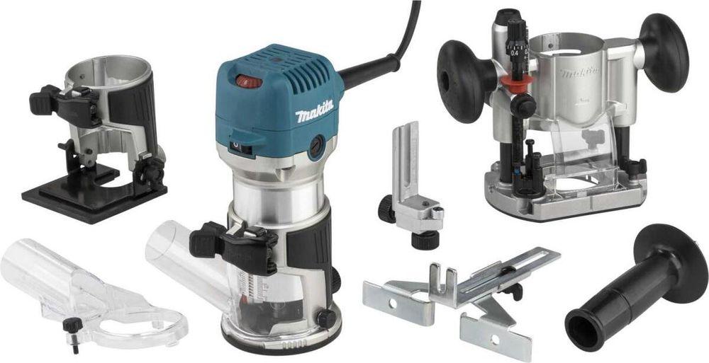 Makita RT0702CX2J Multifunktionsfräse (RT0702CX2J)
