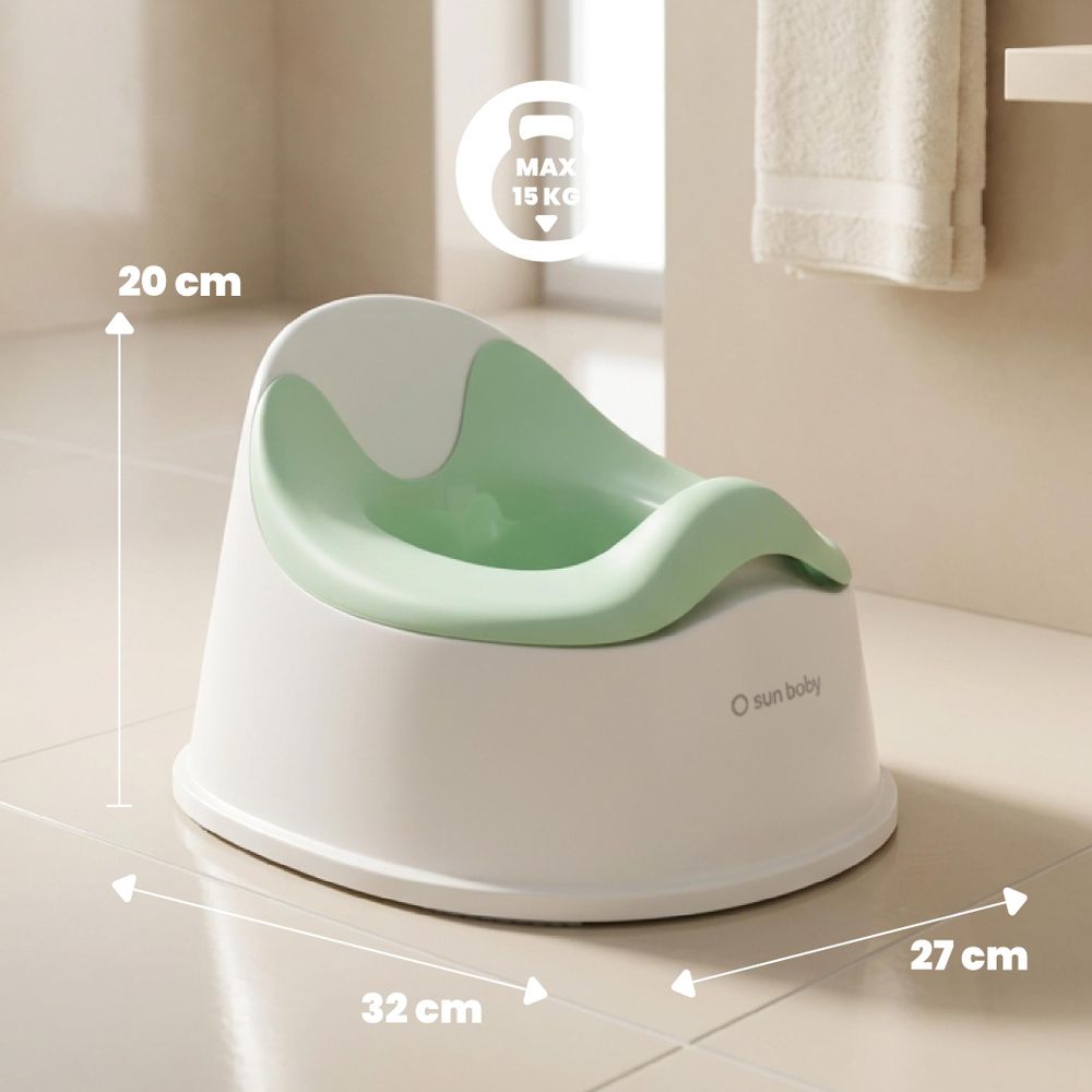 Vasino SUN BABY con misure e indicazione del peso massimo