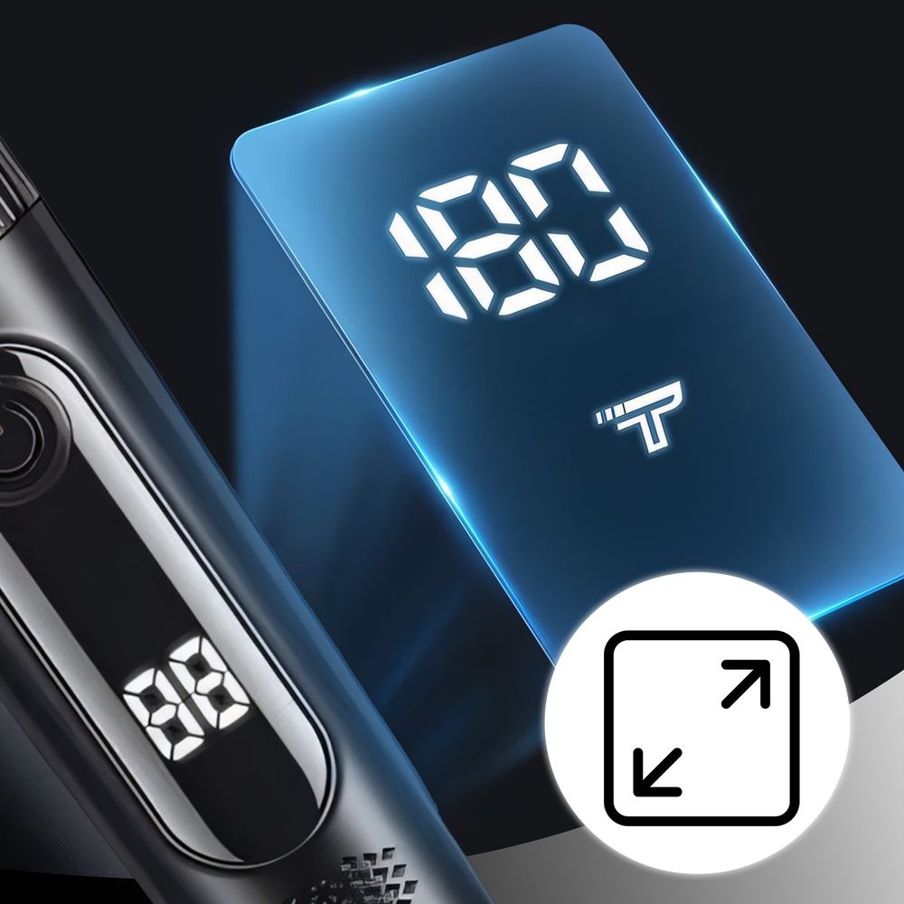 Leise Profi Schermaschine für Hunde und Katzen, Tierhaarschneider mit LED-Anzeige, kabelloser Tierhaarschneider Set, 5 Längenstufen Retoo