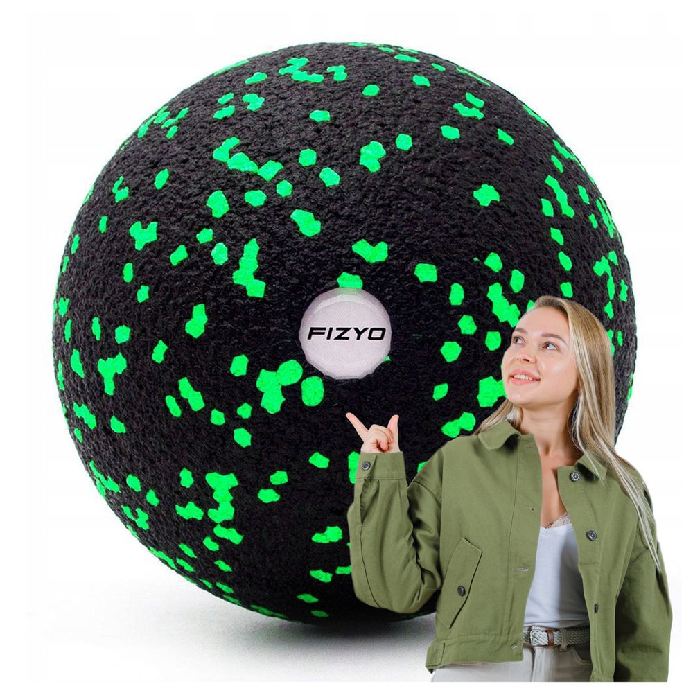 Produktfoto des FIZYO 8 cm Massageballs auf weißem Hintergrund