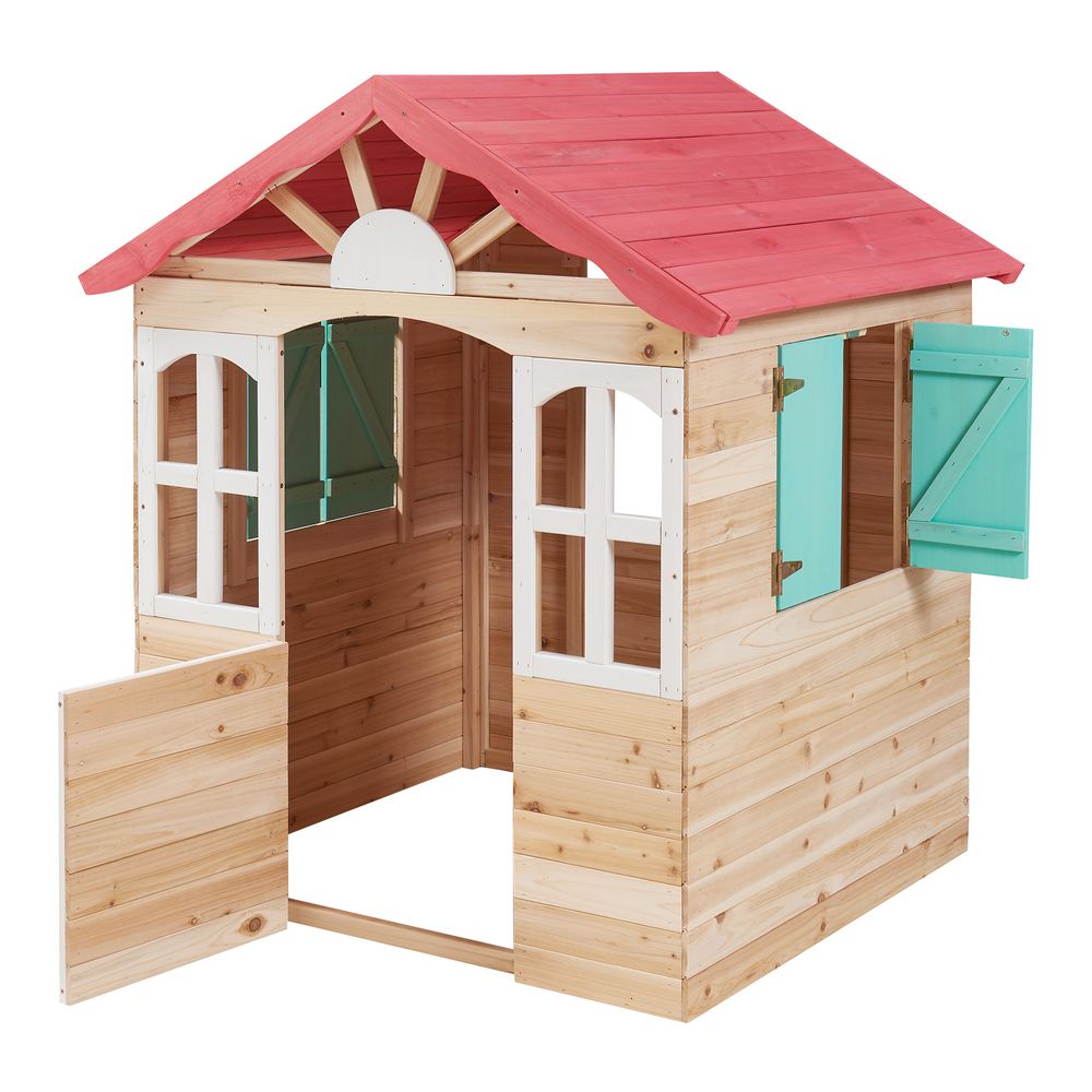 Kinderspielhaus 'Lulä' Spielhütte 130x115x101 cm Holz