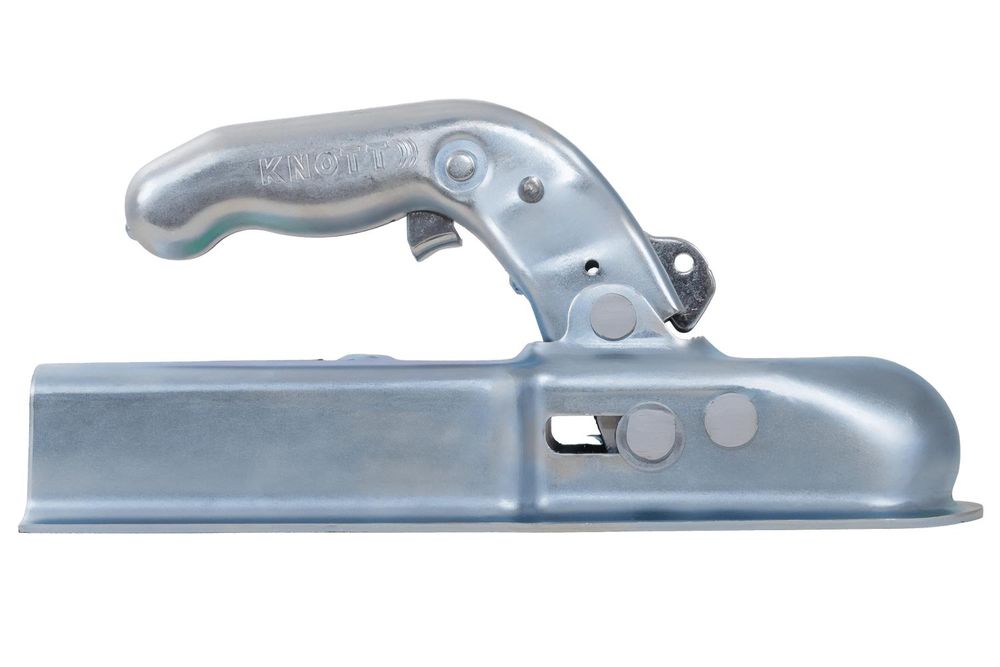 KNOTT K7.5-M Kugelkupplung für 750kg Anhänger mit 70mm Vierkantdeichsel