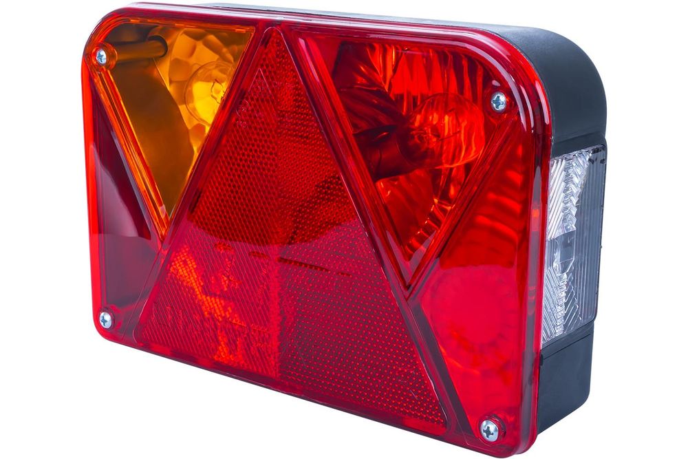 Beleuchtungset: DOBPLAST Rückleuchte+ DOBPLAST LED-Seitenlichter + MANTES 5,5 m 13-PIN-Kabelbaum + Schnellverbinder