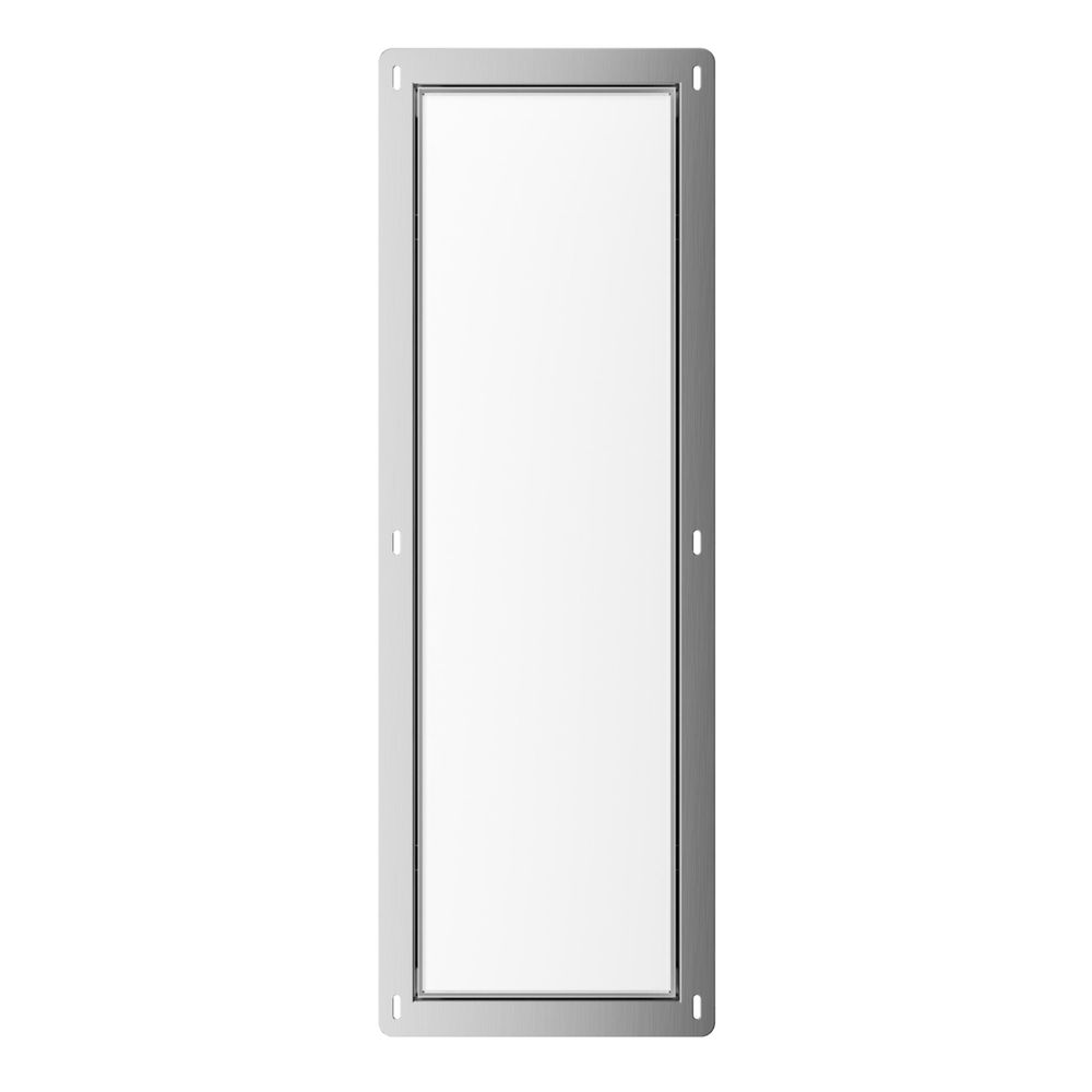Unterputz-Tür für WC-Bürstenschrank mit Glaspanel