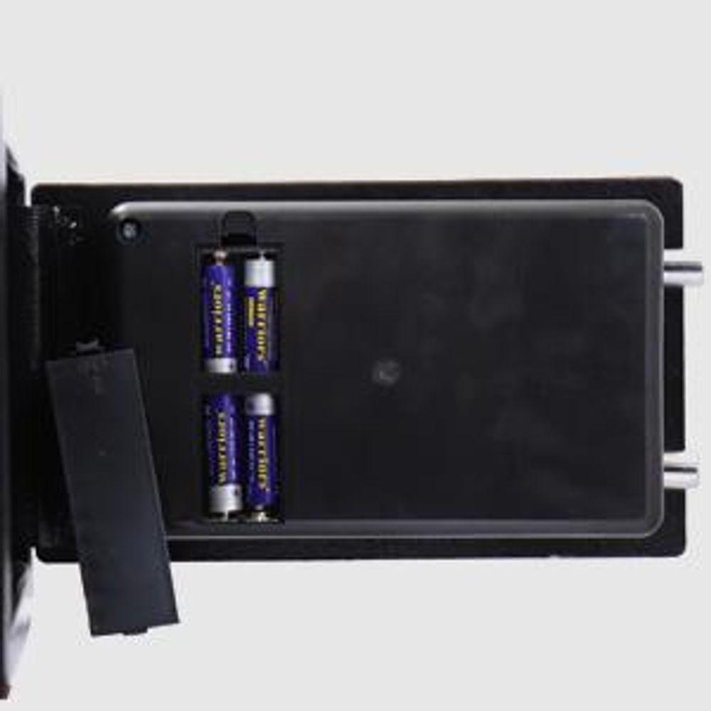 Tresor Elektronik Zahlenschloss 31x20x20cm LED Doppelstahlbolzen Montagematerial Safe Möbeltresor Grau