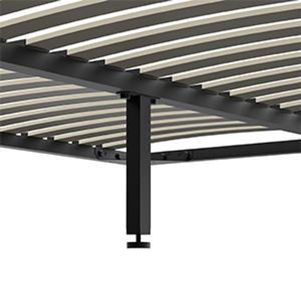 DEWINNER Sommier 140x190cm, Sommiers à Lattes pour Adulte - Cadre de Lit 140x190 avec Sommier, 2x18 Lattes, Résistant et Confortable