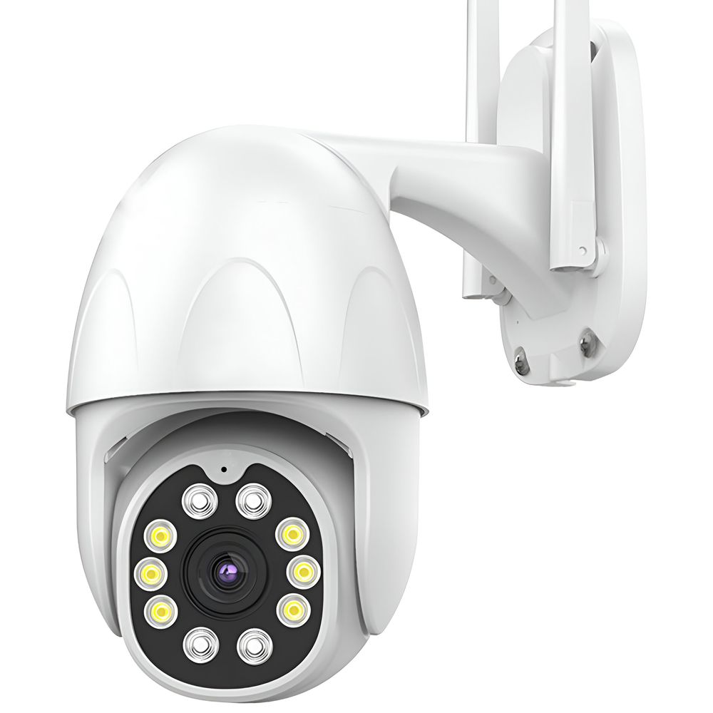 Überwachungskamera Outdoor mit 2,4 WiFi Personen-Fahrzeuger- kennung 360° HD Funk WLAN WiFi IP Netzwerk Camera Outdoor Außen Retoo